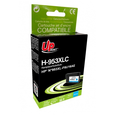 Cartouche 953XL haute capacité Noire pour imprimante Compatible HP