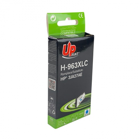Cartouche PREMIUM compatible avec HP 963XLC (3JA27AE) cyan