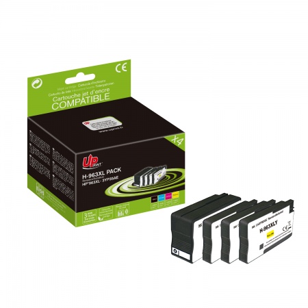Pack PREMIUM compatible HP 963XL 4 cartouches
