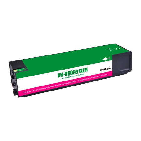 Cartouche encre compatible HP 991X/991A Magenta - Remplace M0J94AE/M0J78AE