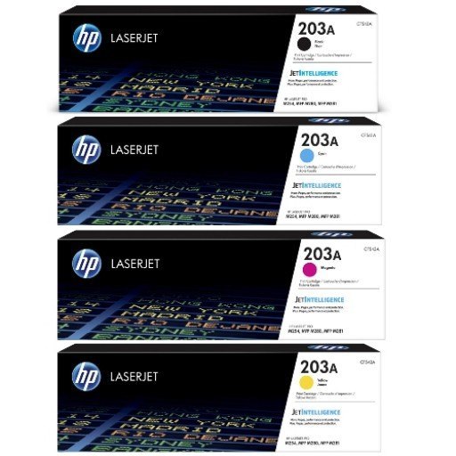 HP Pack de 4 toners HP 203A (Noir, Cyan, Magenta, Jaune)