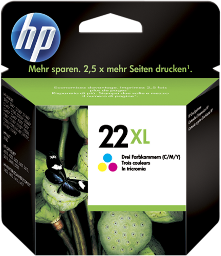 HP cartouche encre 22XL couleur