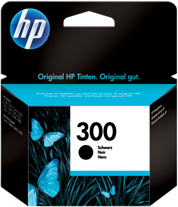 HP cartouche encre 300 (CC640EE) noir