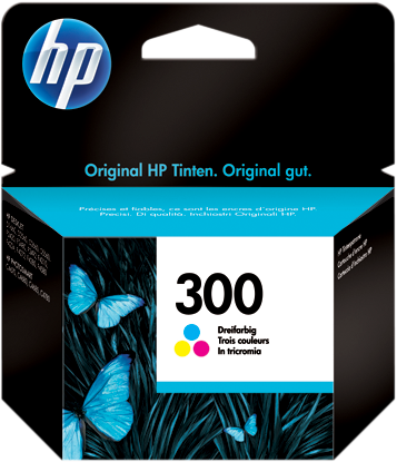 HP Cartouche encre 300 (CC643EE) couleur