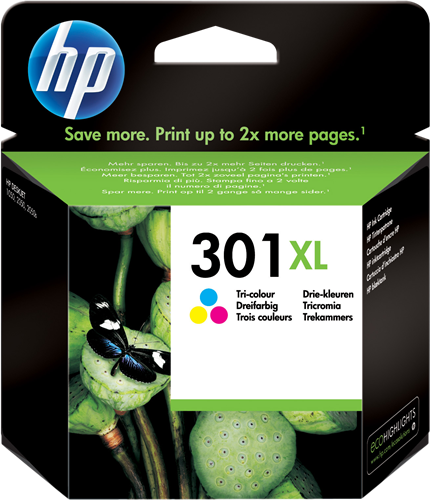 ✓ HP cartouche encre 301XL noir couleur Noir en stock - 123CONSOMMABLES