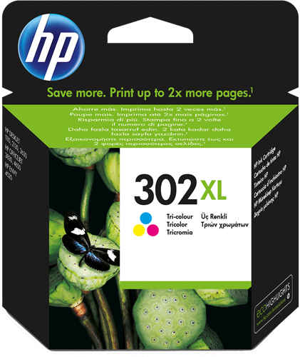 HP 302 Combo / 302XL Noir & Tricouleur Cartouche d'encre *Choisissez votre  encre