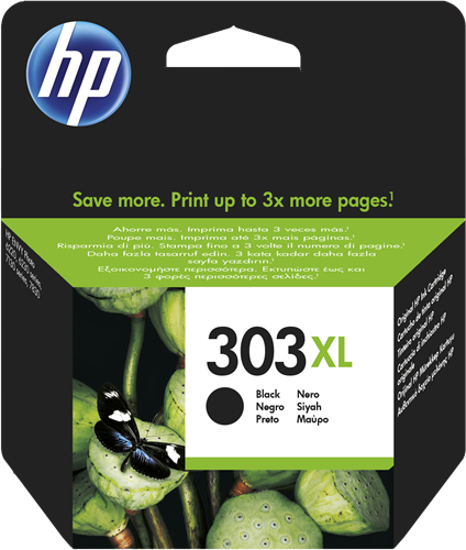 ✓ HP cartouche encre 303XL Noir couleur Noir en stock