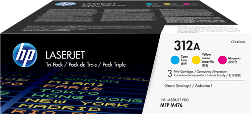 HP Toner Pack 312A couleur