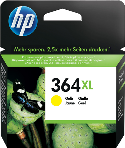 Hp Cartouche Encre 364xl Jaune En Stock 123consommables