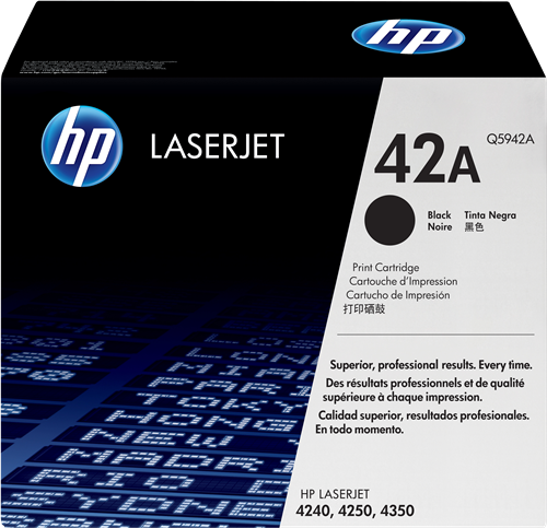 HP Toner 42A (Q5942A) noir