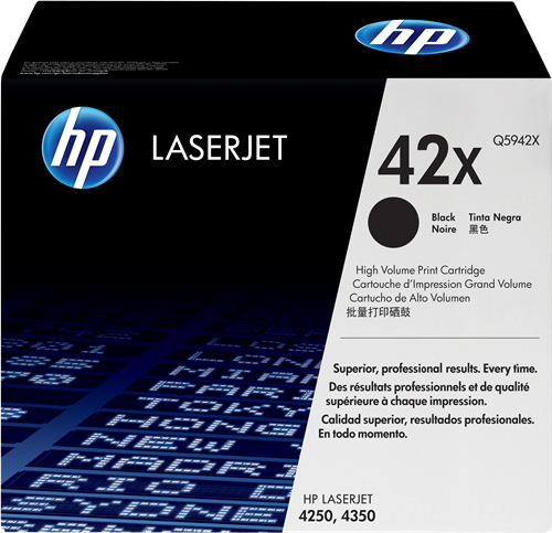 HP Toner 42X (Q5942X) noir