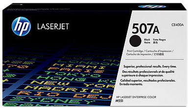 HP Toner 507A (CE400A) noir