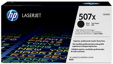 HP Toner 507X (CE400X) noir