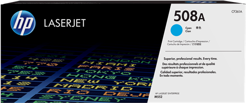 HP Toner 508A (CF361A) cyan