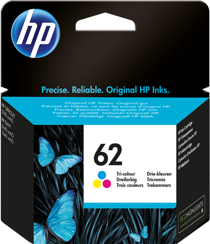 HP cartouche encre 62 couleur