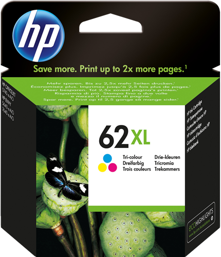 HP cartouche encre 62XL couleur