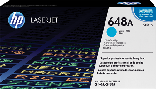 HP Toner 648A (CE261A) cyan