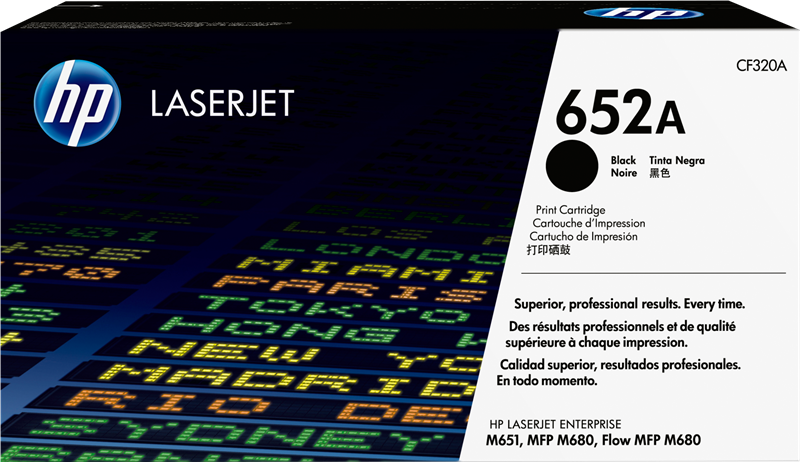 HP Toner 652A (CF320A) noir