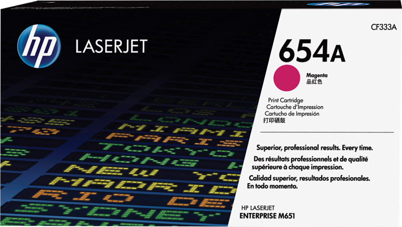 HP Toner 654A (CF333A) magenta