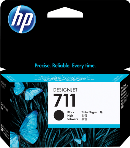HP Cartouche encre 711 (CZ129A) noir