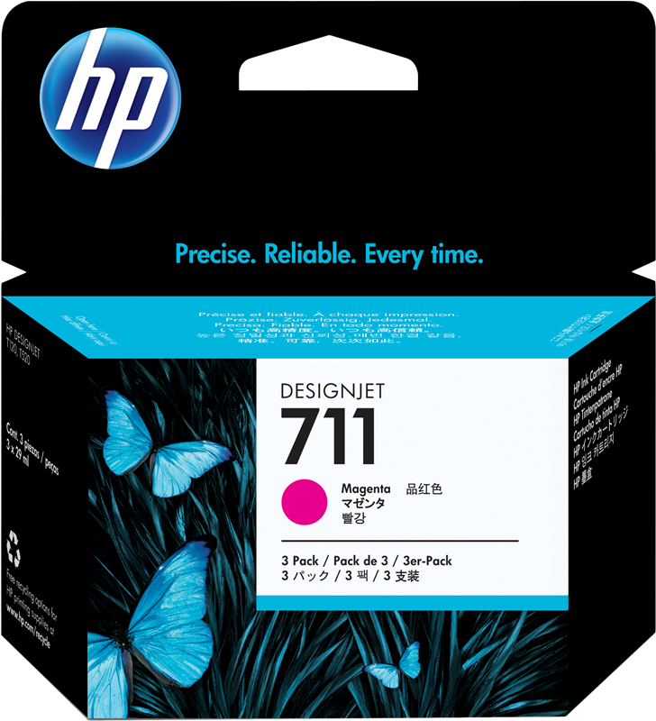 HP Multipack 711 (CZ135A) magenta