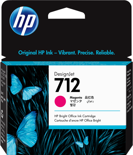 HP Cartouche encre 712 (3ED68A) magenta