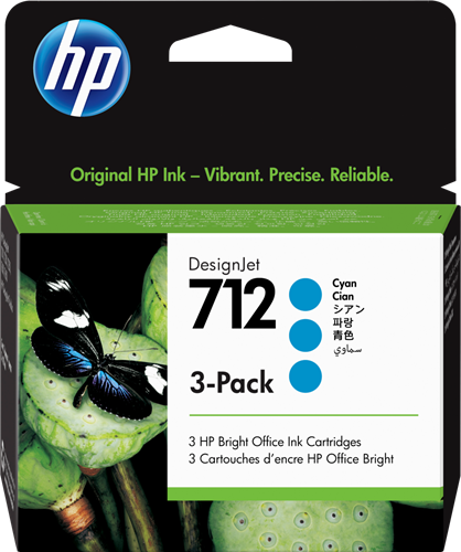 HP Multipack 712 (3ED77A) cyan