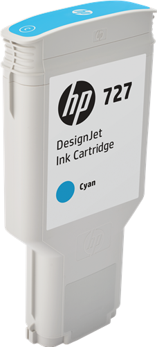 HP Cartouche encre 727 (F9J76A) Cyan