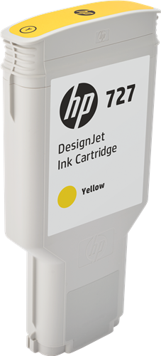 HP Cartouche encre 727 (F9J78A) Jaune