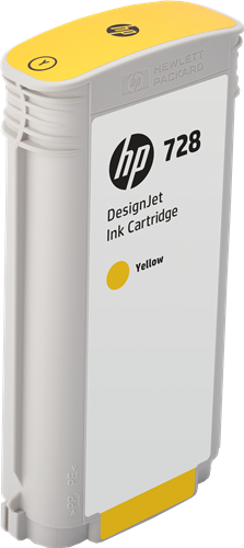 HP cartouche encre 728 jaune 130ML