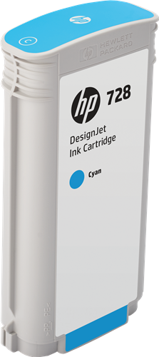 HP cartouche encre 728 cyan 130ML