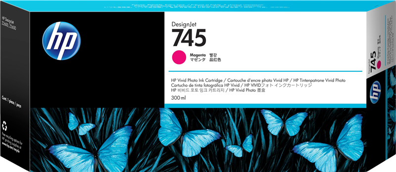 HP Cartouche encre 745 (F9K01A) Magenta