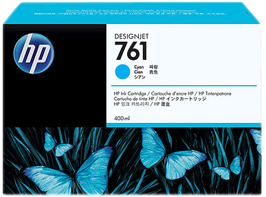 HP Cartouche encre 761 (CM994A) cyan