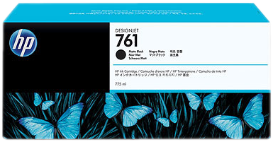 HP cartouche encre 761 noir mat CM997A (775 ml)