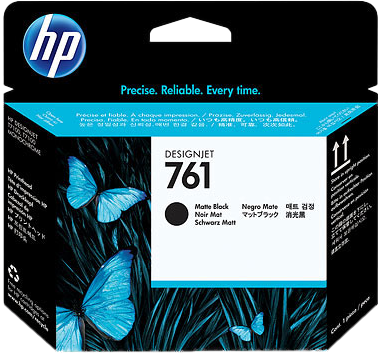 HP Tête d'impression 761 (CH648A) Noir mat