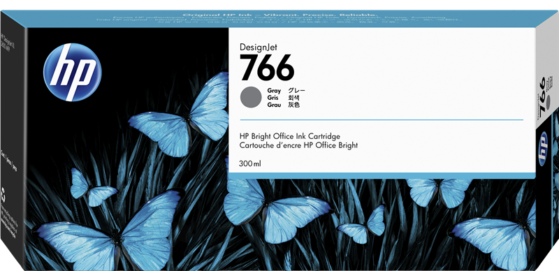HP Cartouche encre 766 (P2V93A) gris