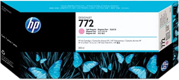 HP Cartouche encre 772 (CN631A) Magenta clair