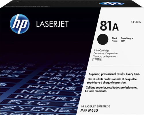 HP Toner 81A (CF281A) noir