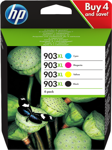 Paeolos 903XL Remplacement pour HP 903 XL Noir Cartouche d'encre