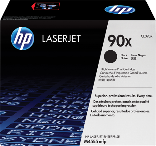 HP Toner 90X (CE390X) XL noir