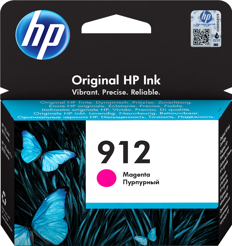 HP Cartouche encre 912 (3YL78AE) magenta
