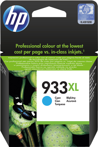 HP cartouche encre 933XL cyan