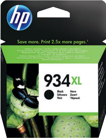 ✓ HP cartouche encre 934XL noir couleur Noir en stock - 123CONSOMMABLES