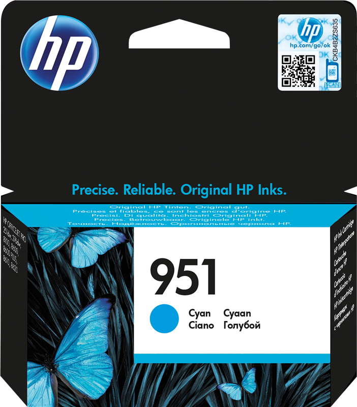 HP cartouche encre 951 cyan