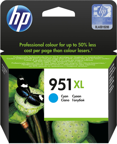 HP cartouche encre 951XL cyan