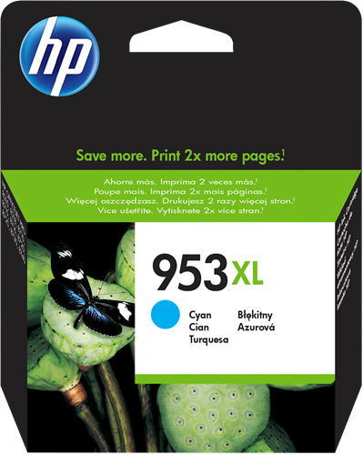 HP-953 XL C Cartouche d'encre HP - Cyan