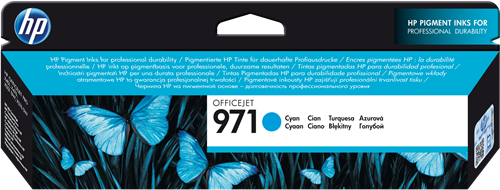 HP Cartouche encre 971 (CN622AE) cyan