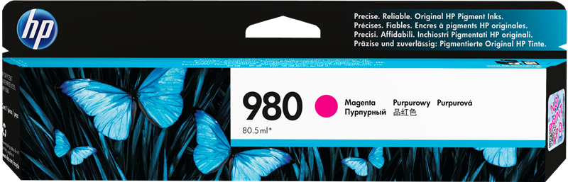 HP Cartouche encre 980 (D8J08A) magenta