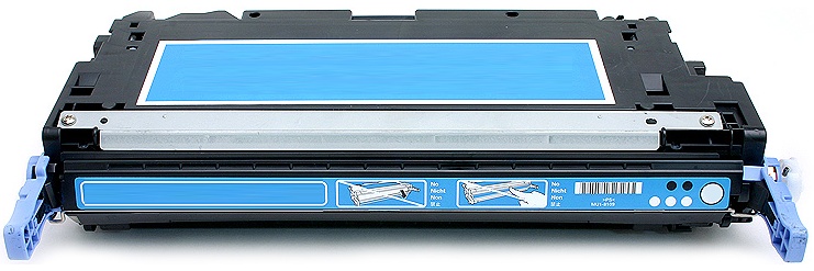 Cartouche de toner compatible HP Q7581A cyan - Remplace 503A