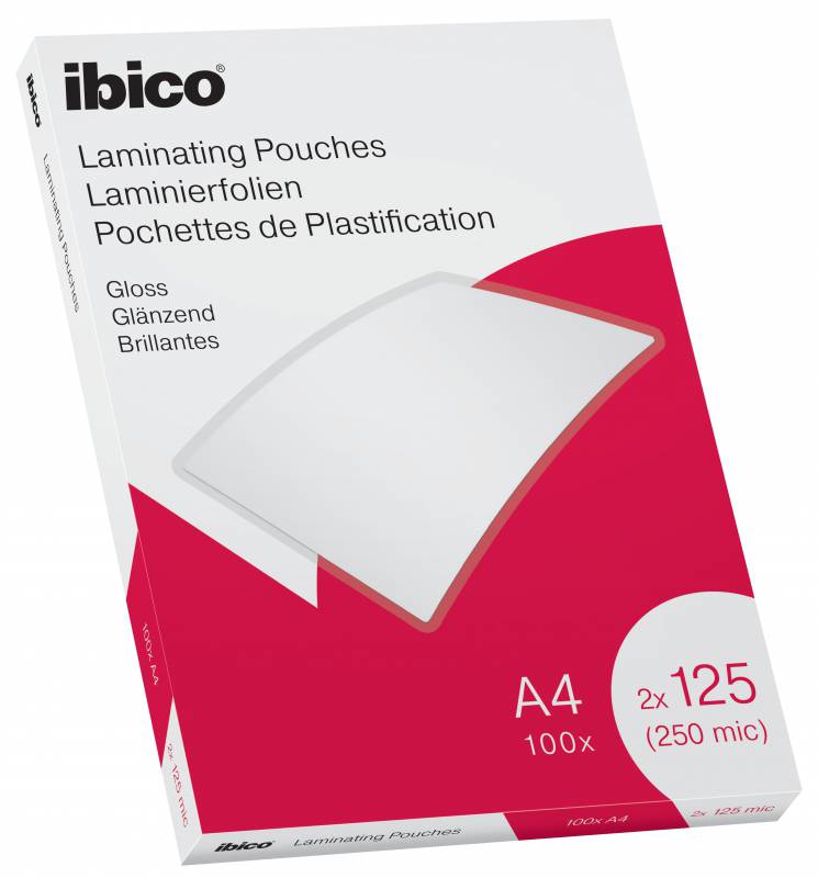 Pochettes de plastification A3 80 microns Brillant Boite de 100